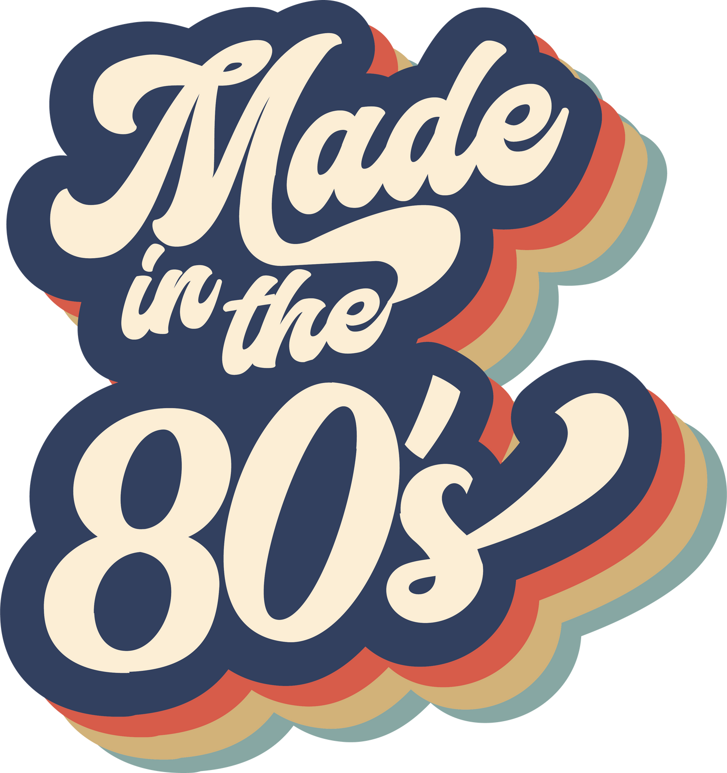 Made in the 80s Ready to Press DTF Print