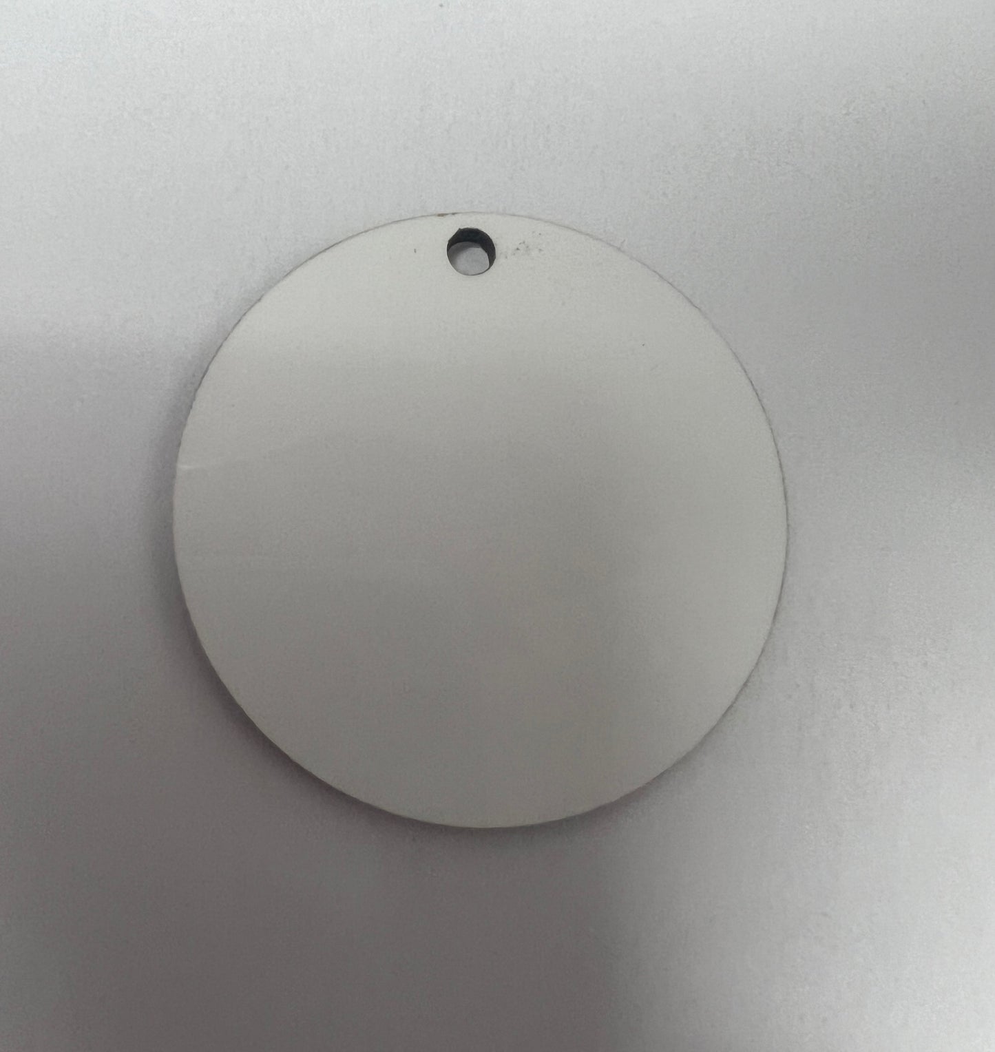 3" Round MDF Ornament Double Sided