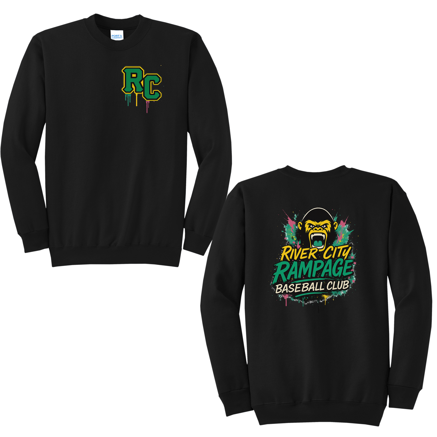 Crew Neck Sweatshirt #1