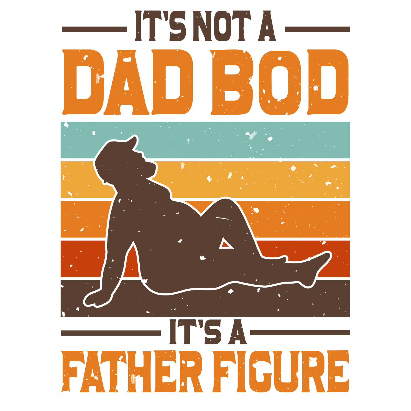 Dad Bod's DTF Print