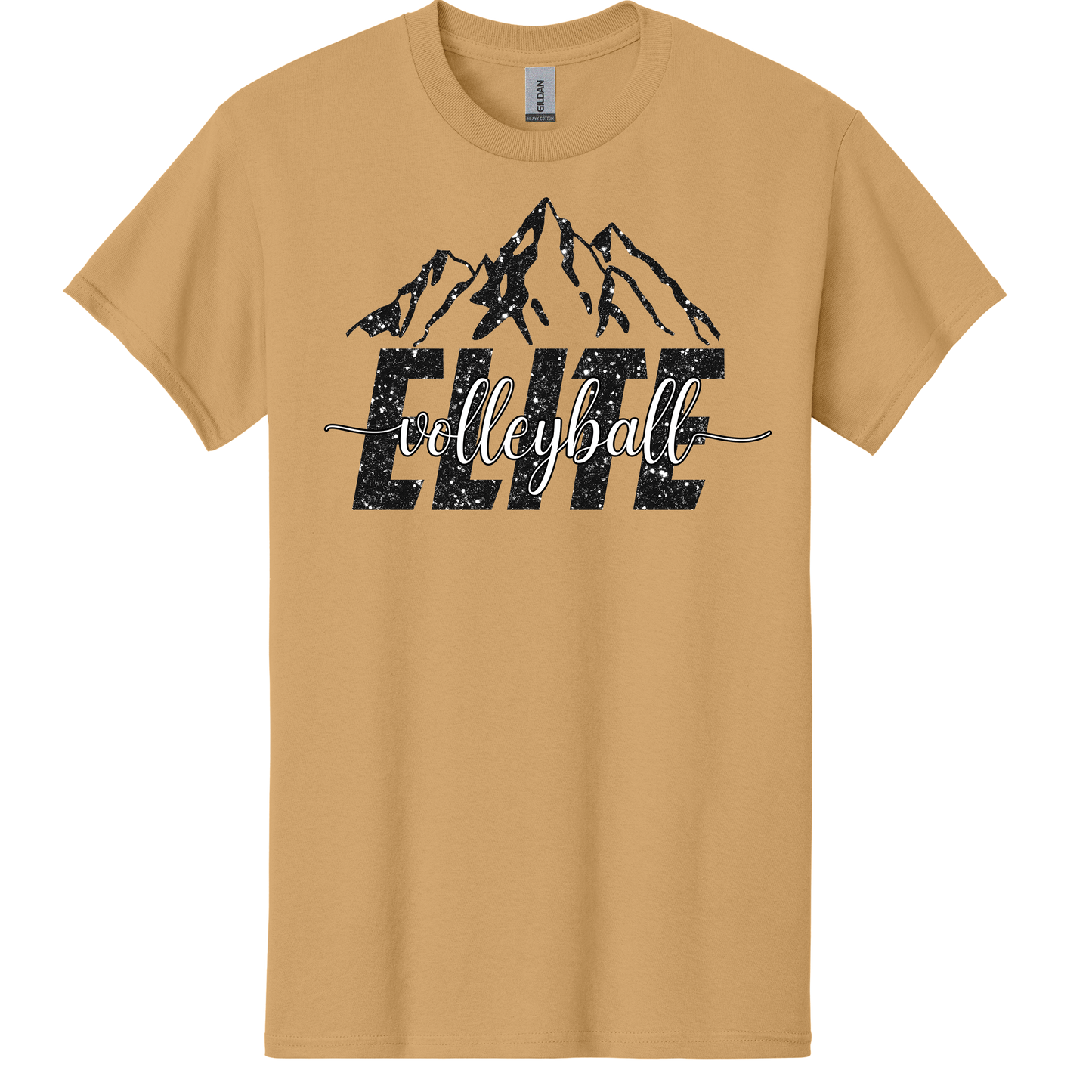 MSE Short Sleeve Tee-Gold Mountains