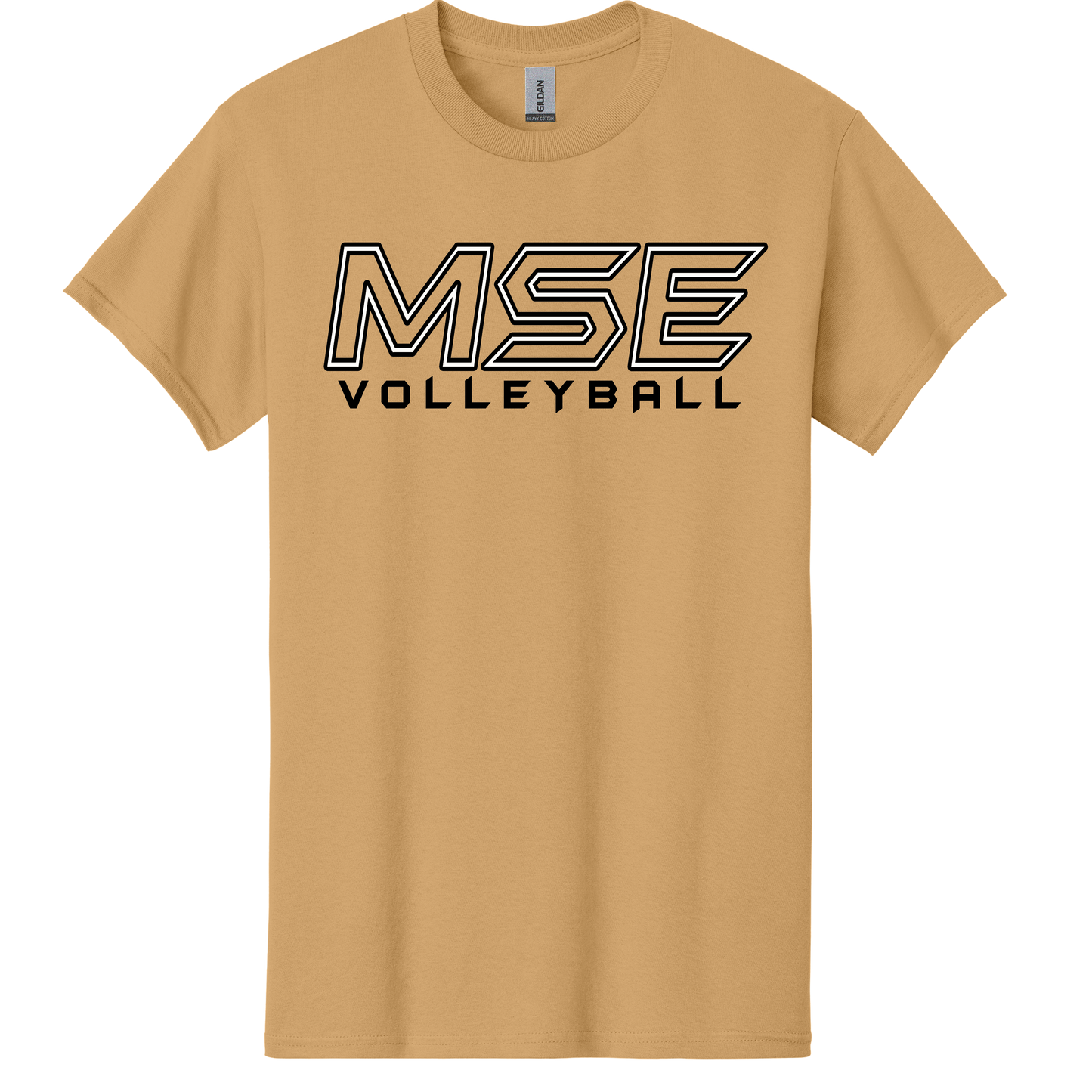 MSE Short Sleeve Tee-Gold
