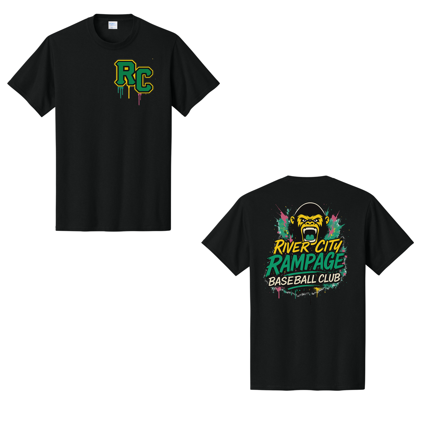 Rampage Baseball Tee #3