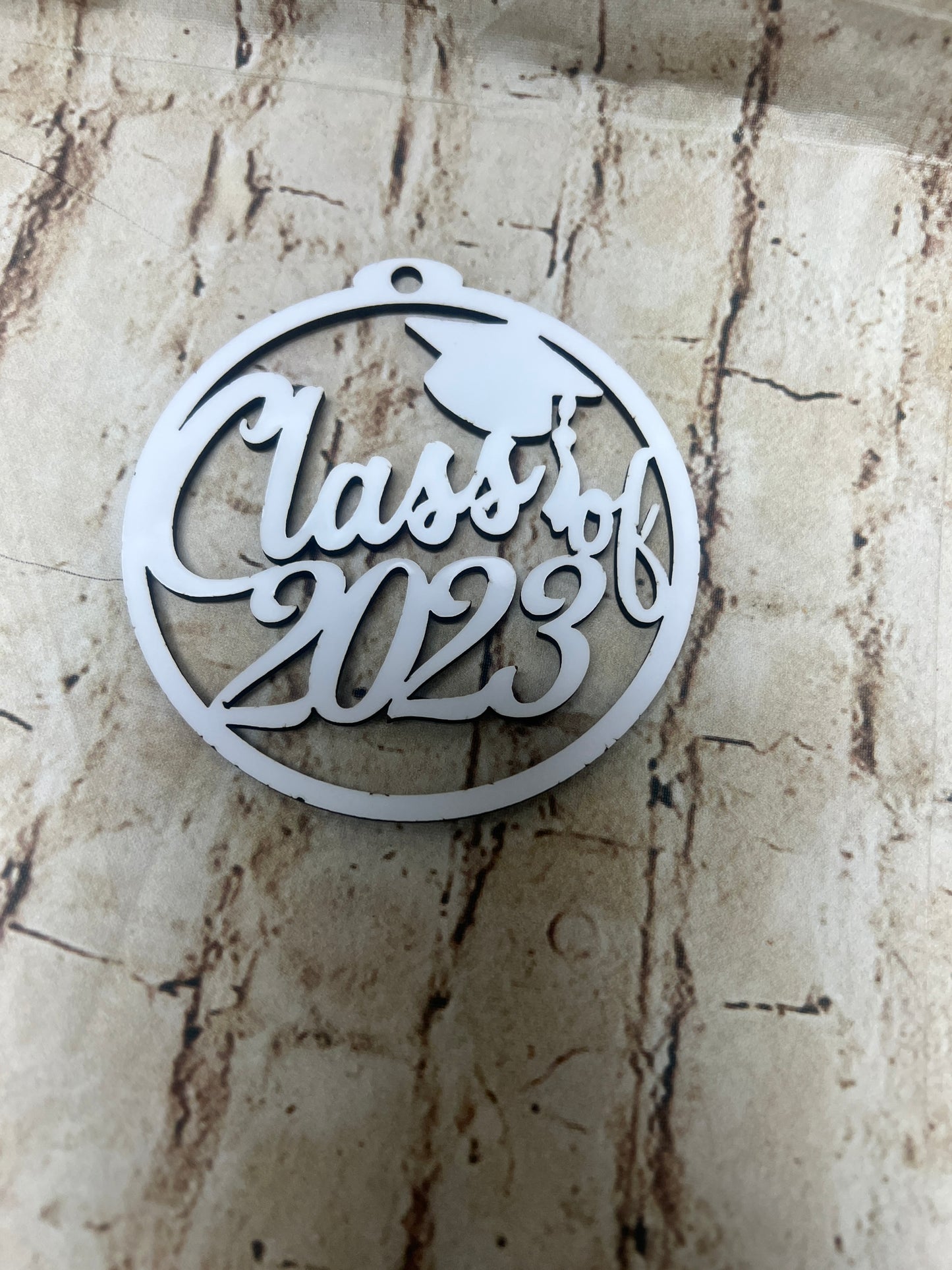Class of 2023 MDF Sublimation Car Hanger