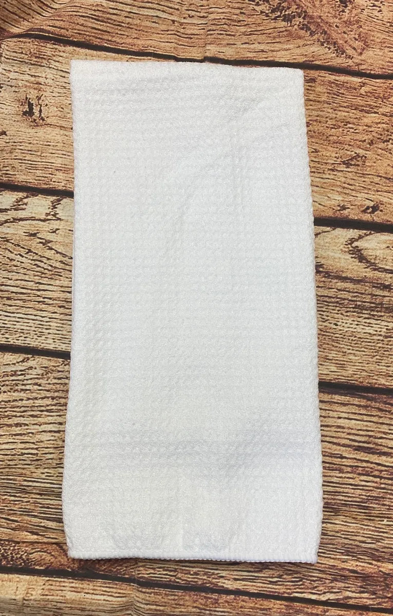 5 Pack Sublimation 16" x 24" Waffle Weave Towel