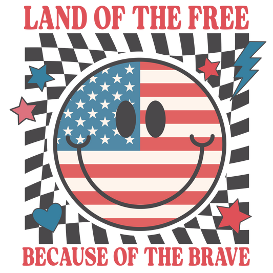 Land of the Free DTF Print