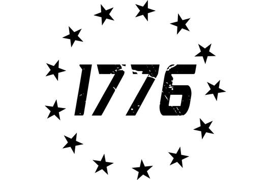 1776 DTF Print