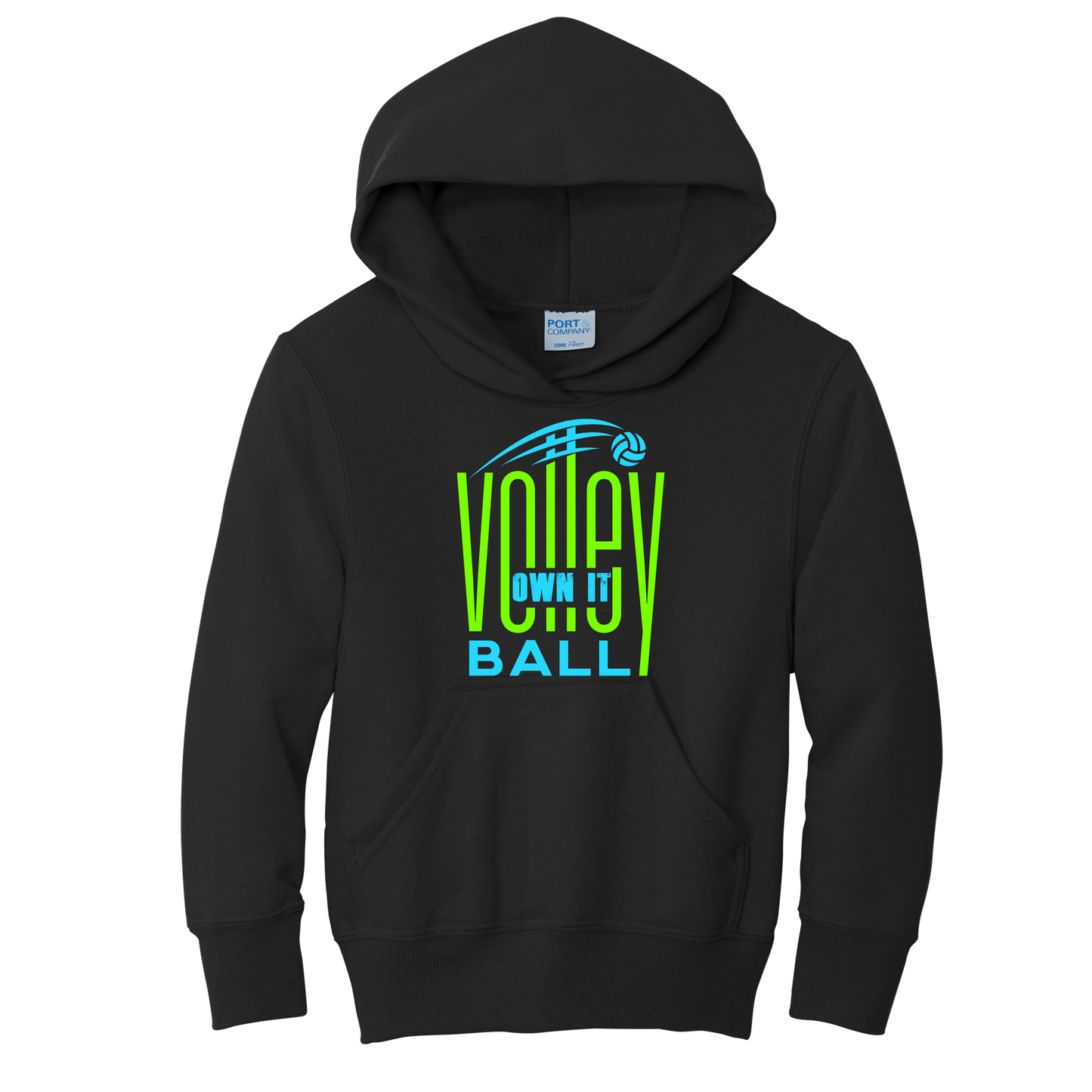 Own It Volleyball Club Hoodie (youth) Multiple Colors Available