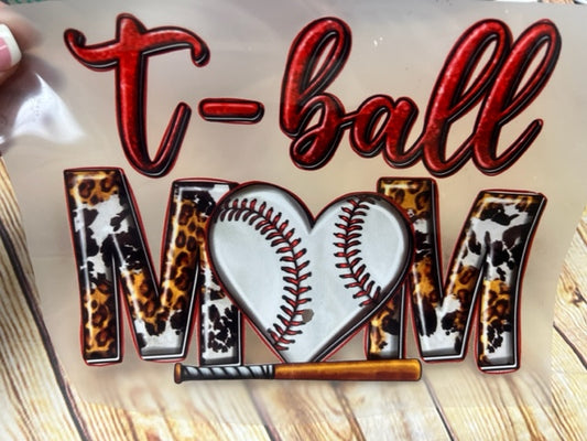 T-Ball Mom DTF Print