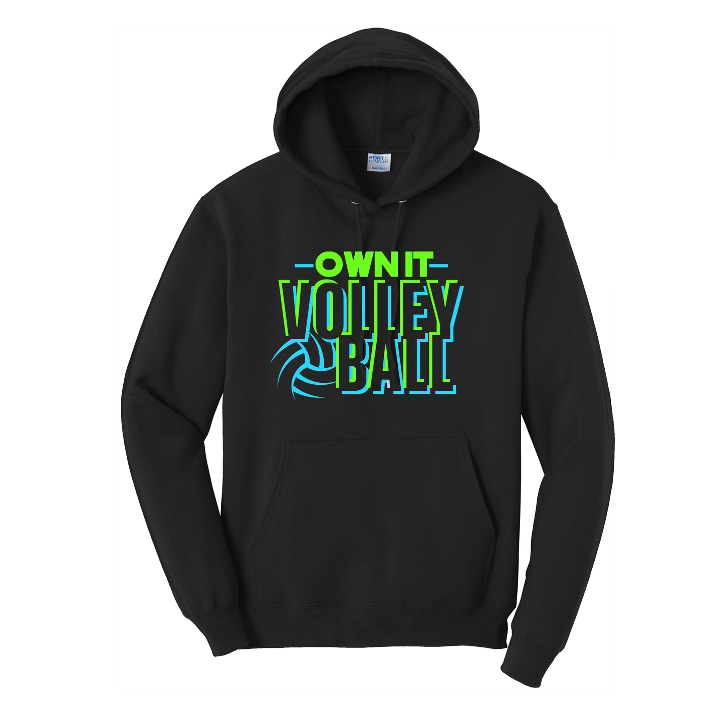 Own It Volleyball Club Hoodie (Adult) Multiple Colors Available