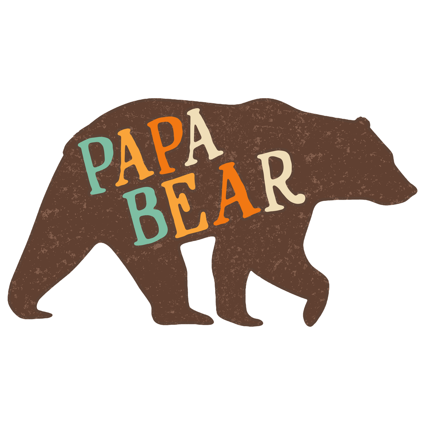 Papa Bear DTF Print