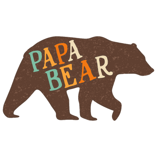 Papa Bear DTF Print