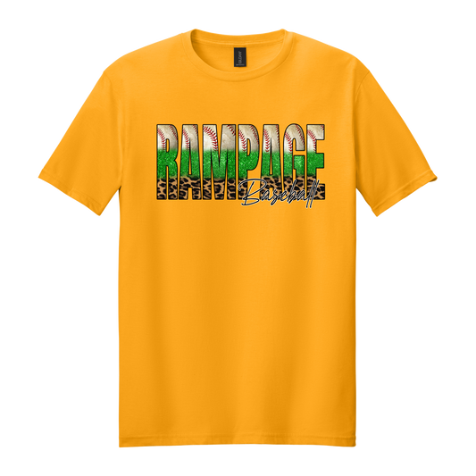 Rampage Baseball Glitter Tee