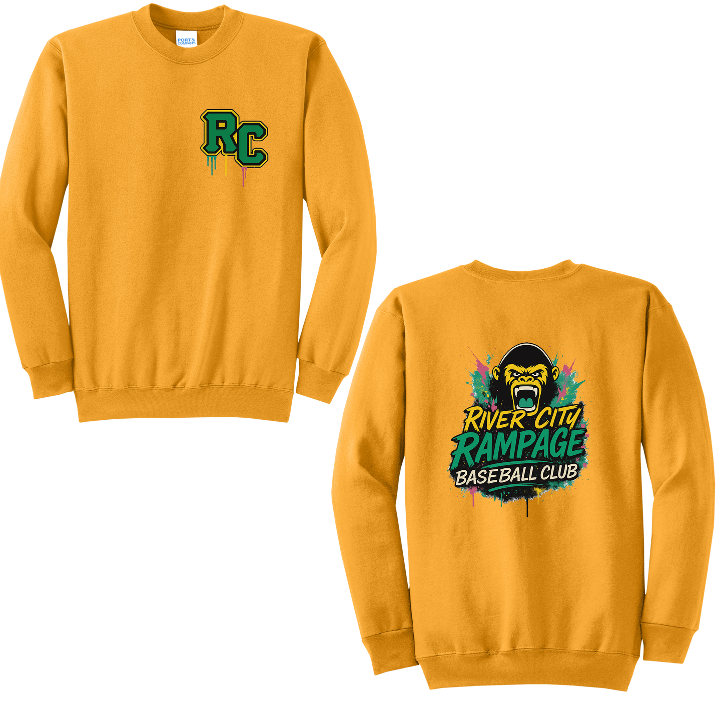 Crew Neck Sweatshirt #1