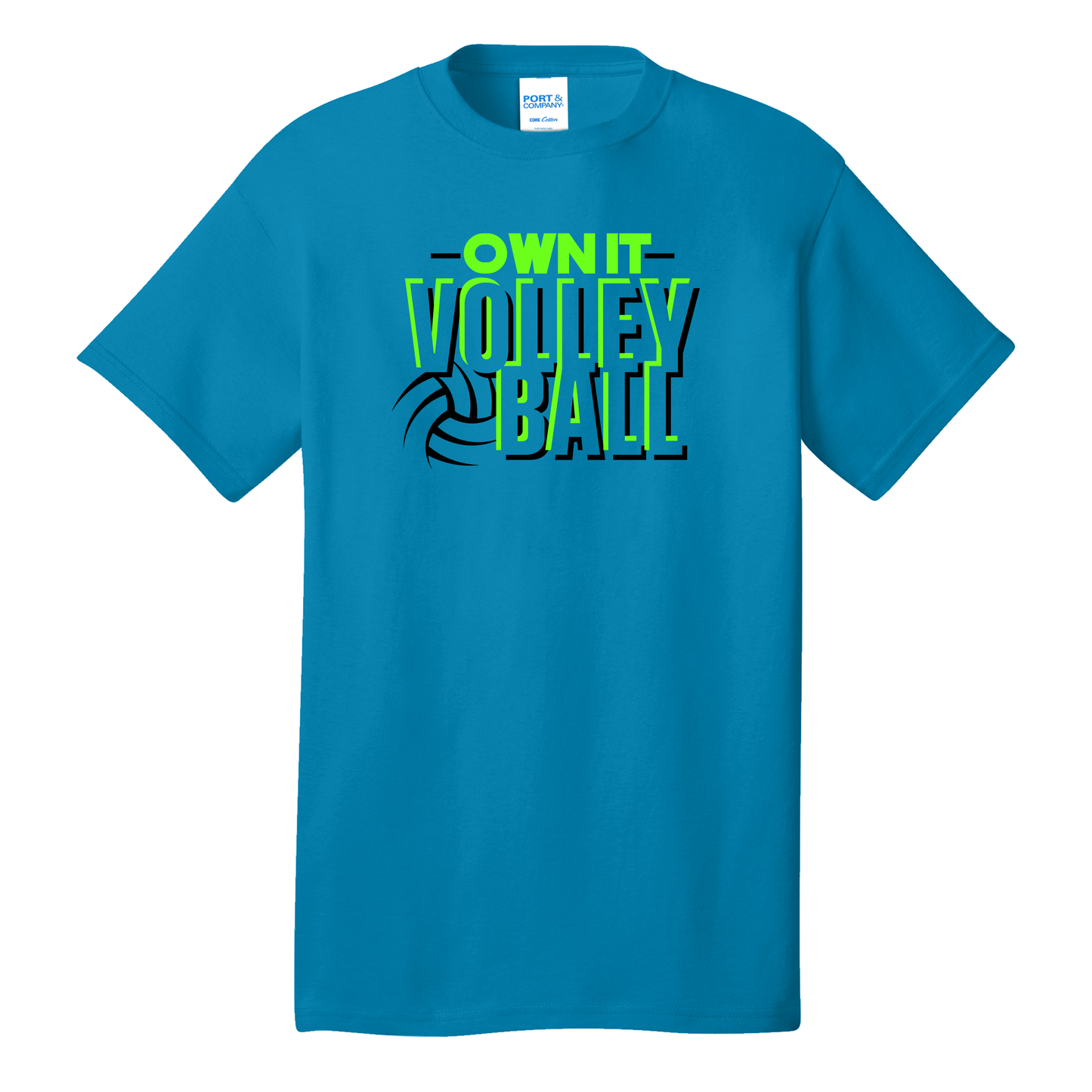 Own It Volleyball Club Short Sleeve Tee (Youth ) Multiple Colors Available