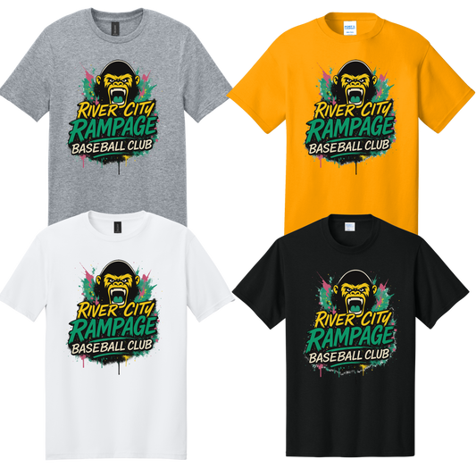 Rampage Baseball Tee #4