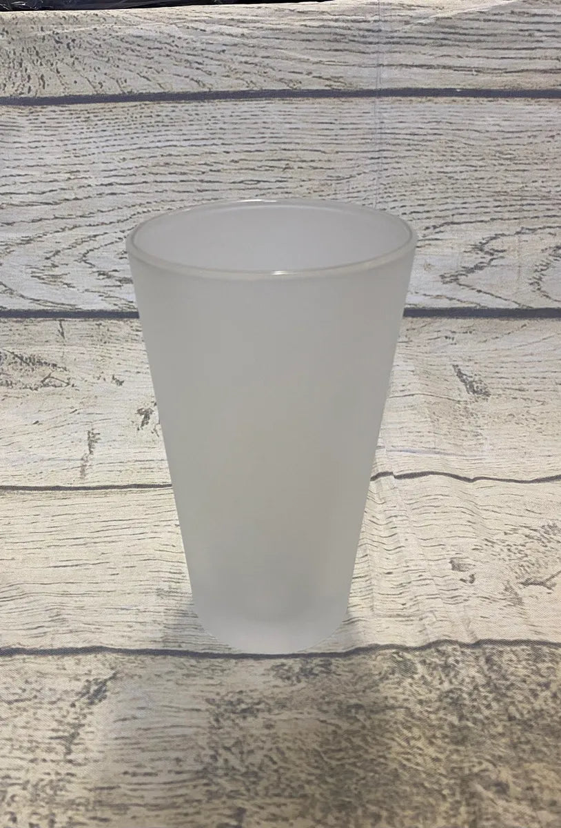Sublimation 17oz Frosted Glass