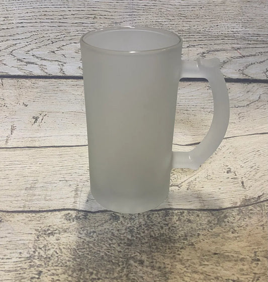 Sublimation Frosted 16oz Beer Stein