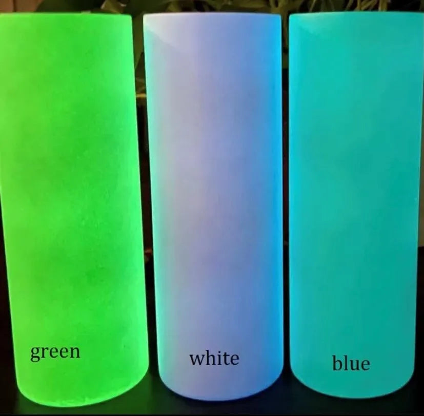 20oz Glow In the Dark Sublimation Tumblers