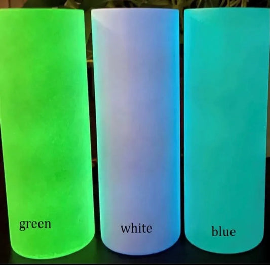 20oz Glow In the Dark Sublimation Tumblers